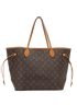 Neverfull MM, &pound;995, Handbags, Brown, Canvas, Front view